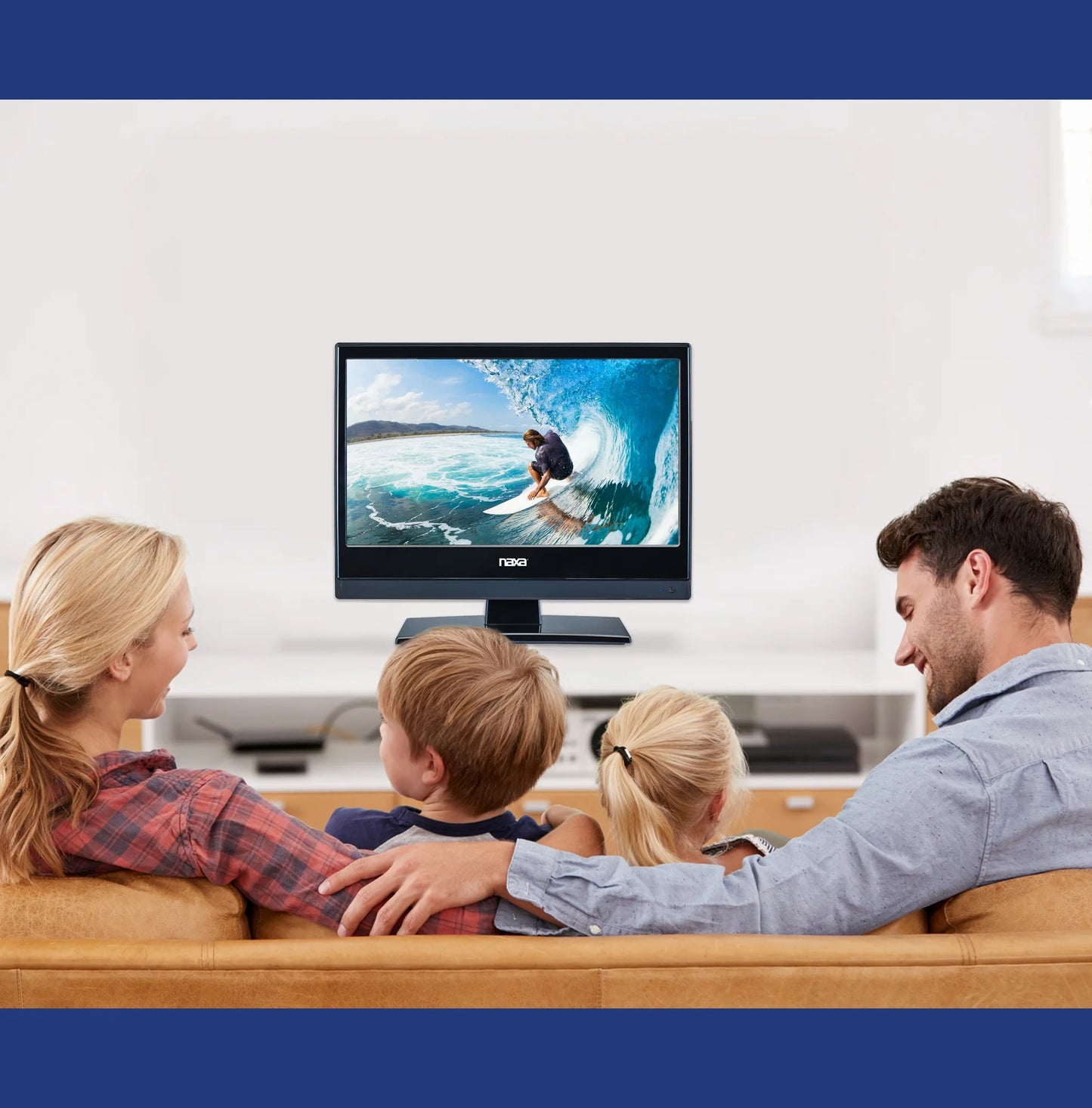 NTD-1356 13.3" HD LED Television with DVD Player and AC/DC Car Package, New, 1 Count