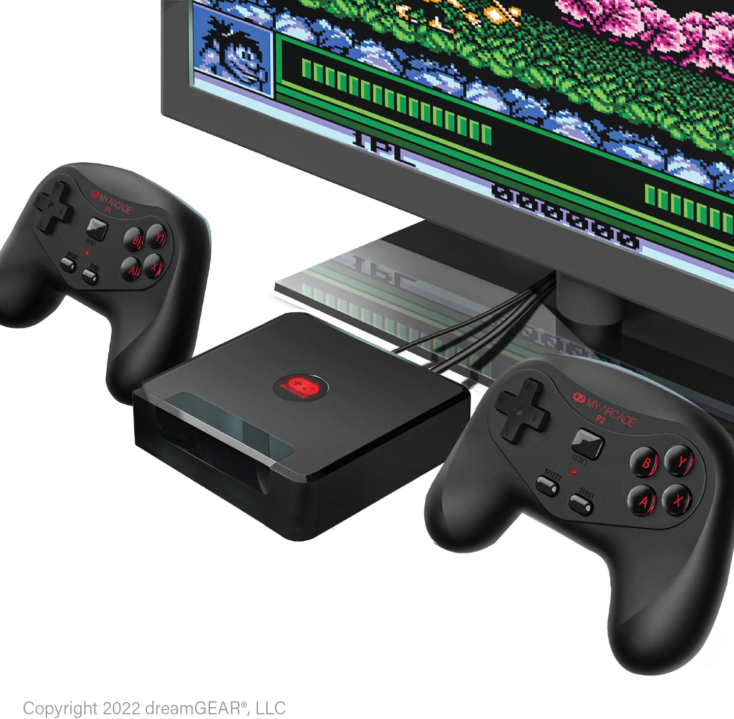 Myarcade DGUNL-4144 Gamestation Wireless HD with 250 Games Black
