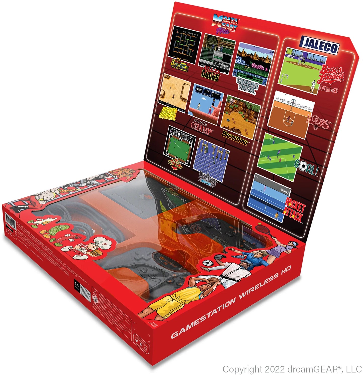 Myarcade DGUNL-4144 Gamestation Wireless HD with 250 Games Black