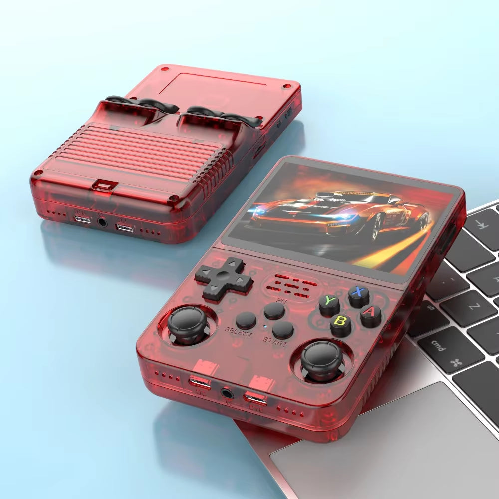 BOYHOM NEW Retro Video Game Console Linux System 3.5 Inch IPS Screen Portable Pocket Player 64GB 128G Games Best Kids Gifts