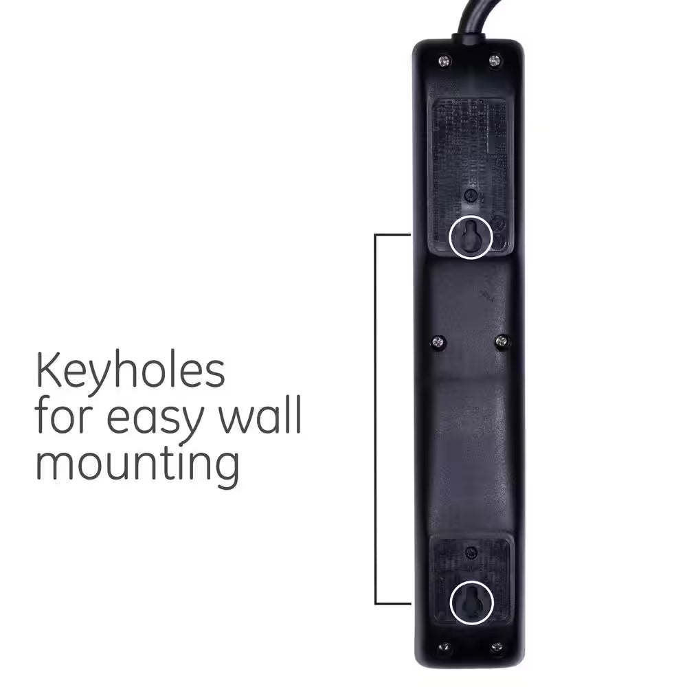 6-Outlet Standard Sur Protector (2-Pack)