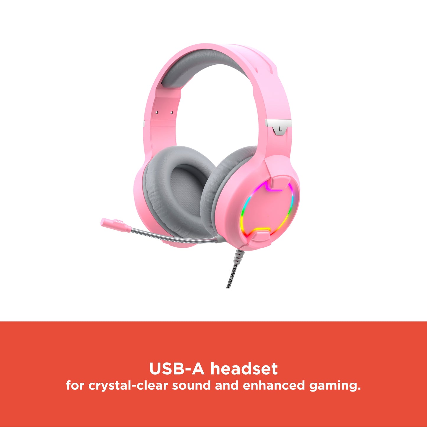 Mistic RGB Gaming Combo – Keyboard (105 Keys), Backlit Mouse (6400 DPI), & Headphones with Microphone