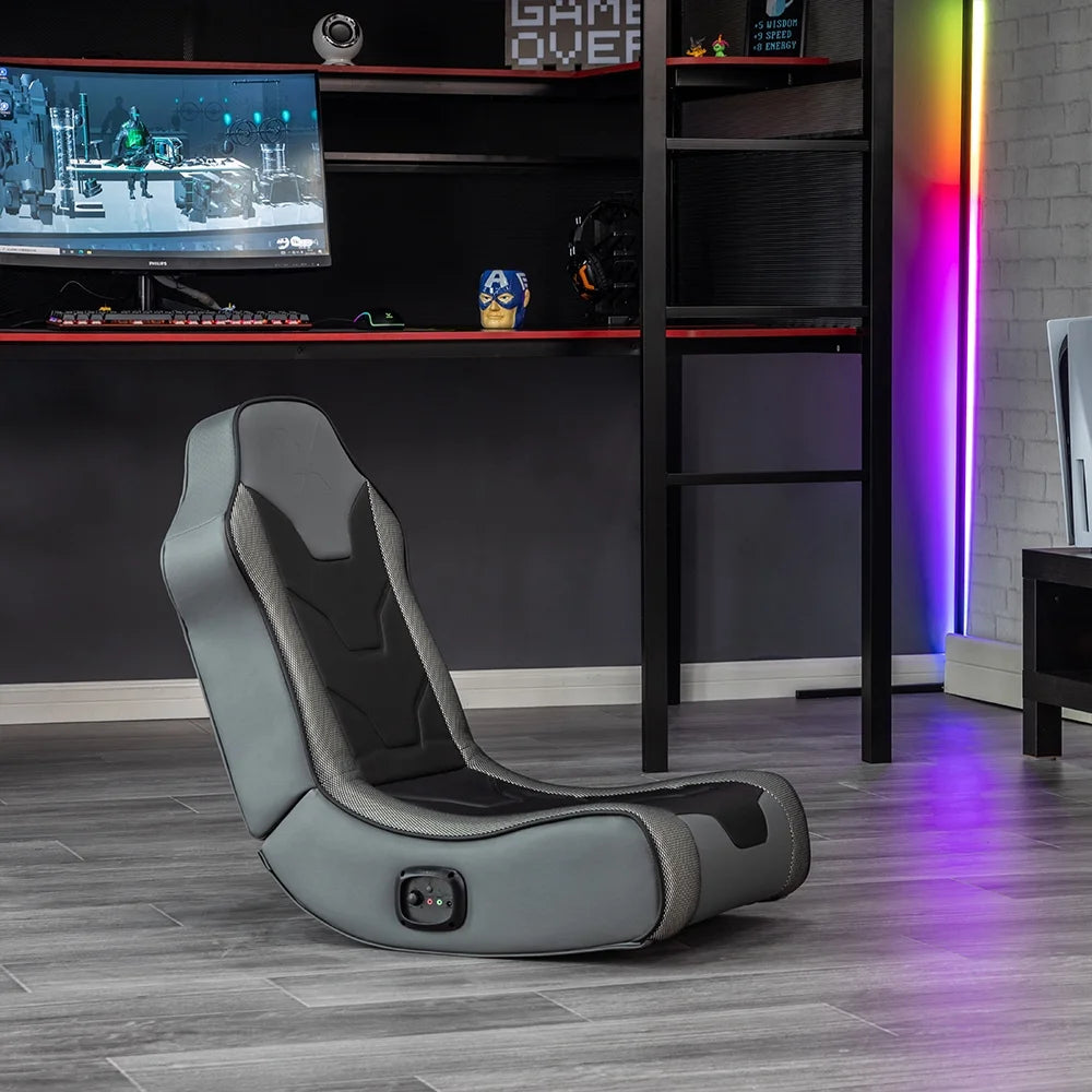 Cosmos RGB LED 2.0 Video Gaming Floor Rocker Chair