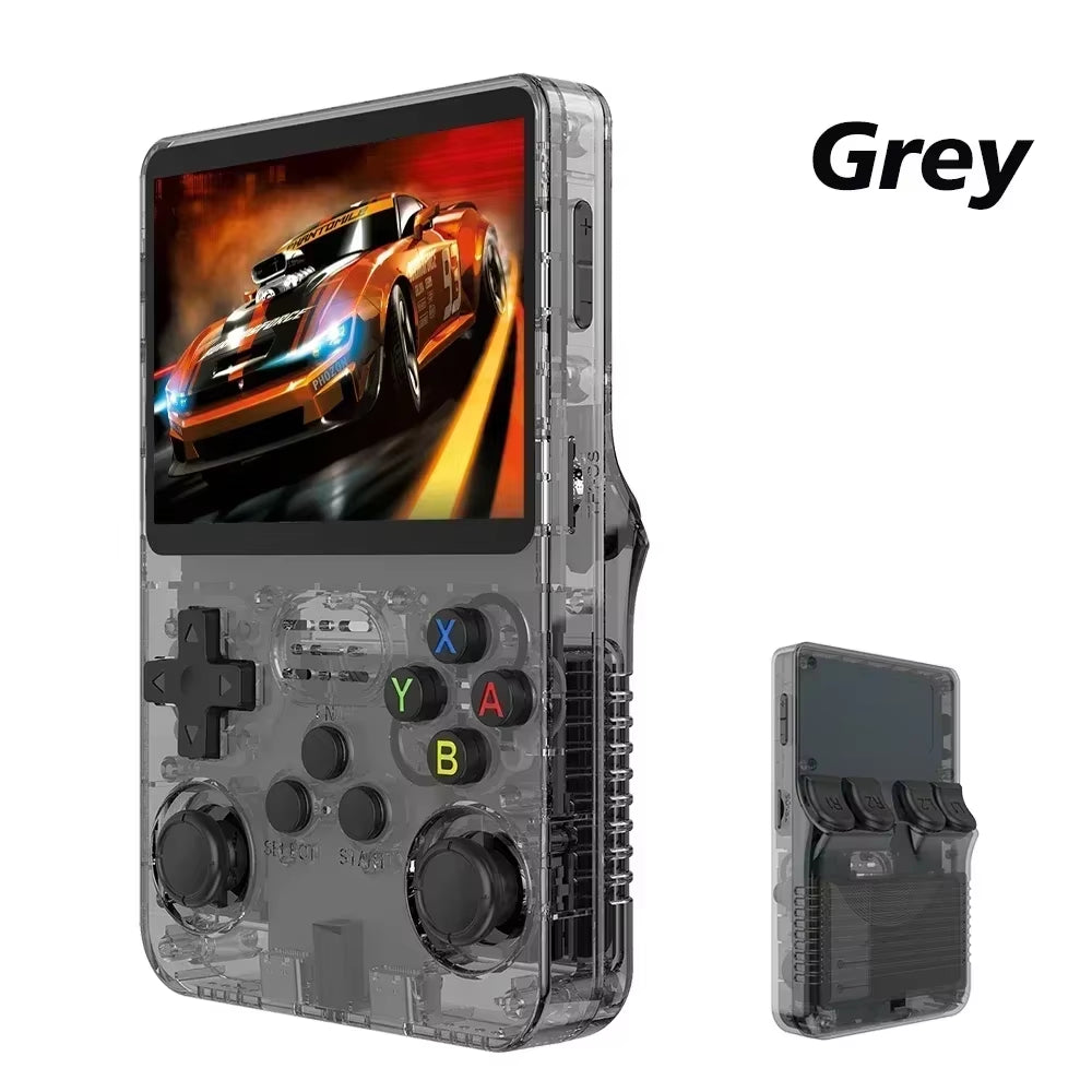 BOYHOM NEW Retro Video Game Console Linux System 3.5 Inch IPS Screen Portable Pocket Player 64GB 128G Games Best Kids Gifts