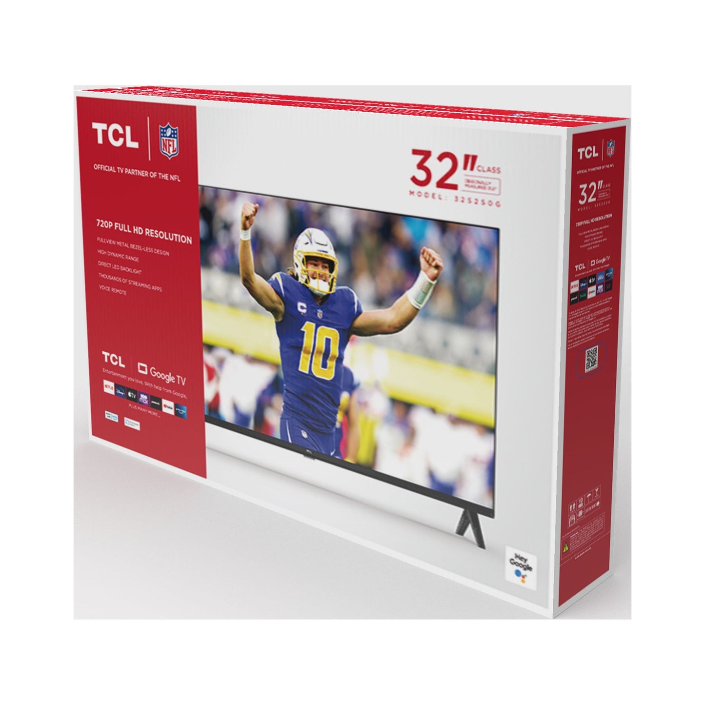 32" Class S Class 720P HD LED Smart TV with Google TV - 32S250G (New)