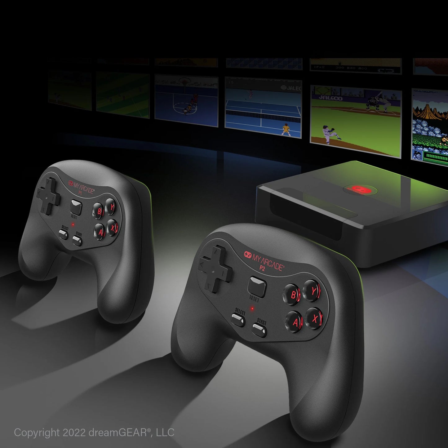 Myarcade DGUNL-4144 Gamestation Wireless HD with 250 Games Black