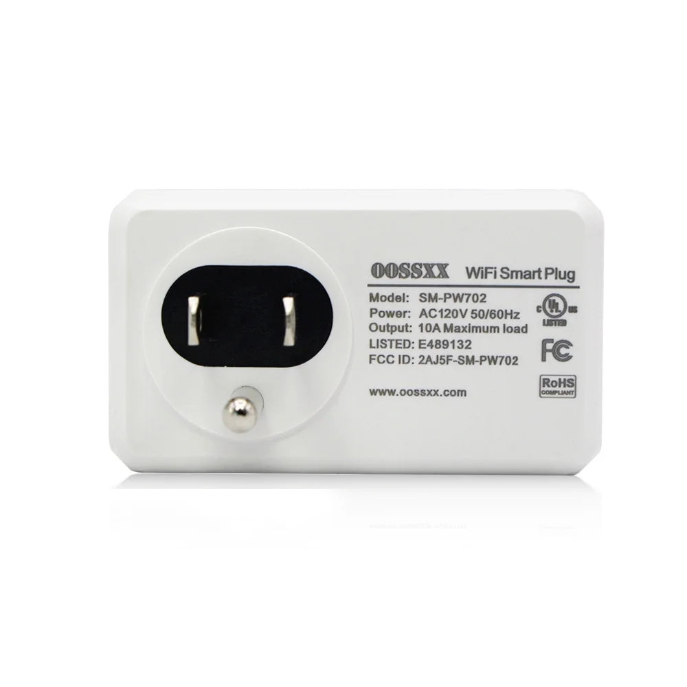 Smart Plug Combo (2-Pack) , Custom Scheduling, Voice Control, 2-Pack Mini Wifi Plugs - 10A, Voice Control, Timer, Etl/Fcc/Rohs Certified