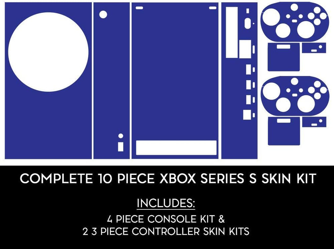 Brushed Black Metal - Air Release Vinyl Decal Mod Skin Kit by - Compatible with Xbox Series S Console (XBS)