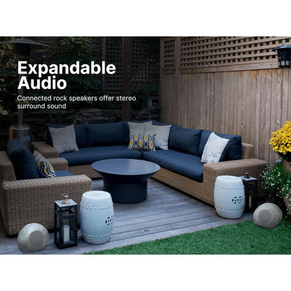 Emerson 1-Pair Mini Pebbles Duo Bluetooth Speakers with TWS
