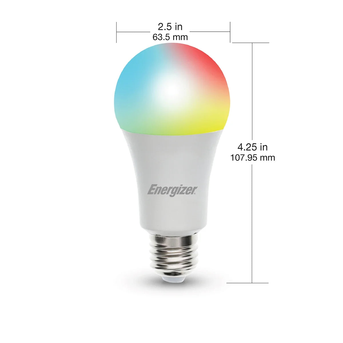 24-Pack Smart Wi-Fi Multi-Color and Single White LED Light Bulb, A19 Shape, E26 Base