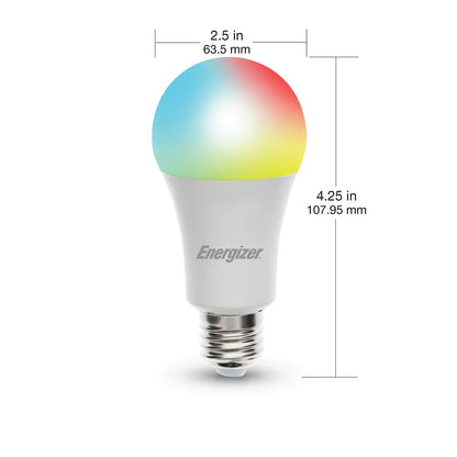 24-Pack Smart Wi-Fi Multi-Color and Single White LED Light Bulb, A19 Shape, E26 Base