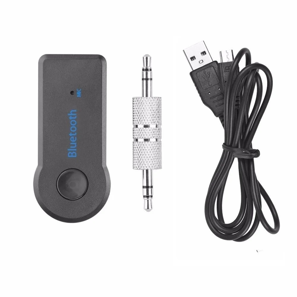 Wireless Car Adapter 3.5Mm AUX Audio Stereo Music Home Receiver Microphone Receiver Consumer Electronics Accessories