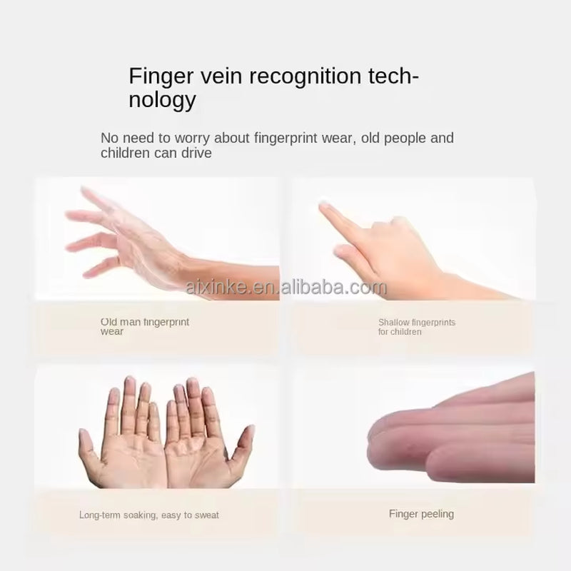 Fully Automatic Smart Mijia Door Lock 2 Finger Vein Version NFC Password for Xiaomi App Control