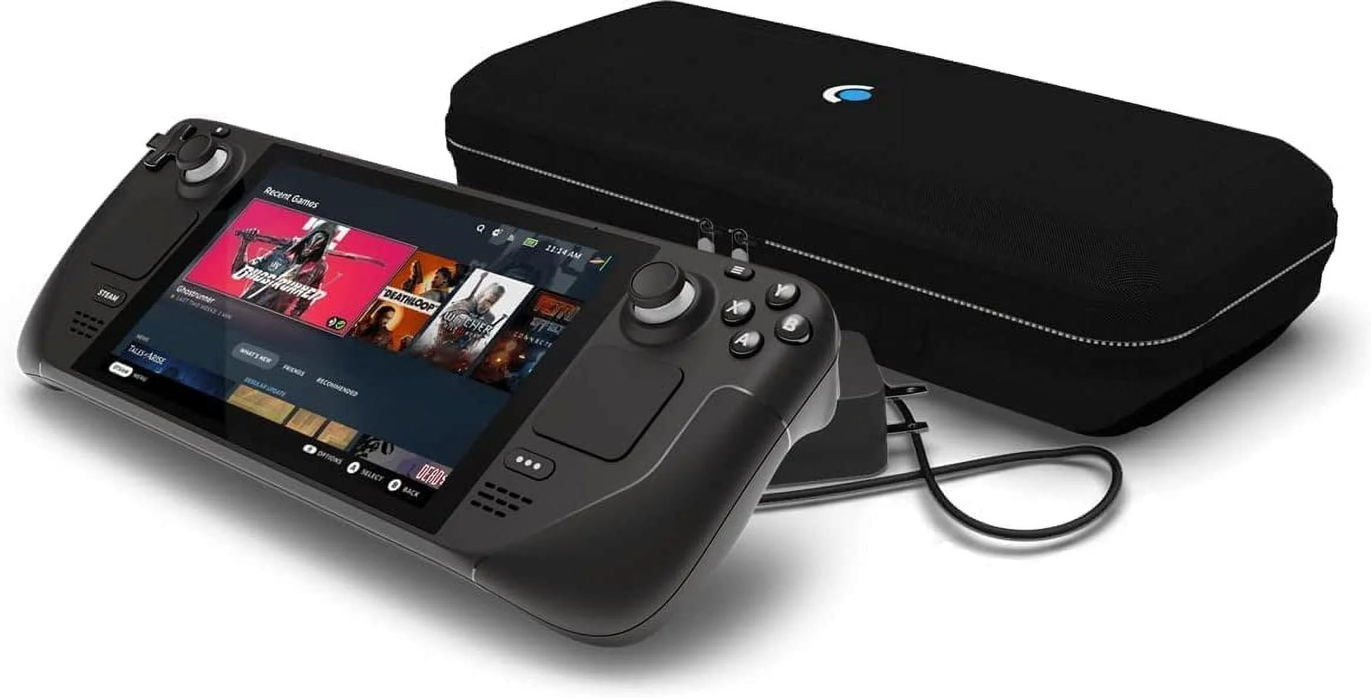 Steam Deck 512GB Handheld Gaming Console, 1280 X 800 LCD Touchscreen Display, with 5-In-1 Accessory Kit