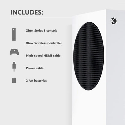 Series S, 512GB SSD, All Digital Gaming Console, Robot White