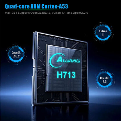 HY320 Mini Projector Android 11 Wifi 6 BT5.0 Allwinner H713 Upgrade 4K Home Outdoor Portable Projector