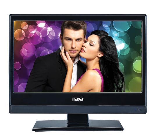 NTD-1356 13.3" HD LED Television with DVD Player and AC/DC Car Package, New, 1 Count