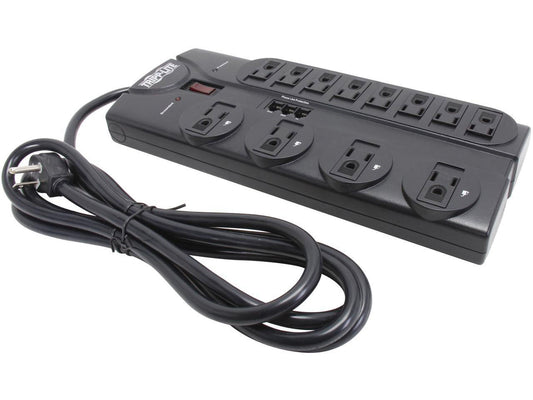 TLP1208TEL 8 Feet 12 + TEL Outlets 2160 Joules Surge Protector