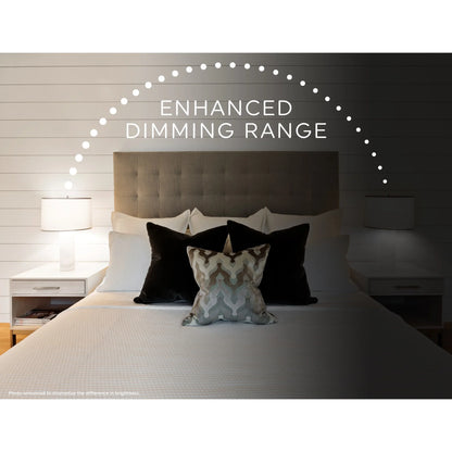 GE Cync Reveal HD+ Wafer Smart LED Downlight, Color Changing Wifi Lights, 6In, 16 Watts, 1Pk