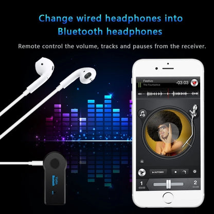 Wireless Car Adapter 3.5Mm AUX Audio Stereo Music Home Receiver Microphone Receiver Consumer Electronics Accessories