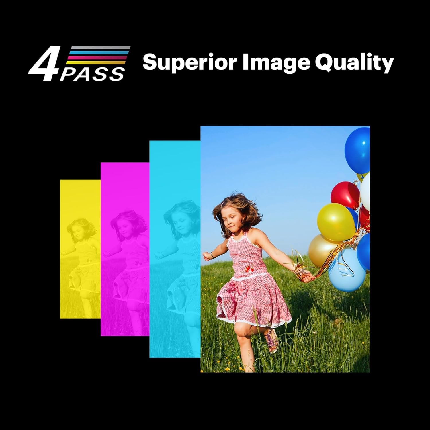 Mini 2 Retro 4PASS Portable Photo Printer, 2.1X3.4 Inches, 38 Sheets Bundle, White