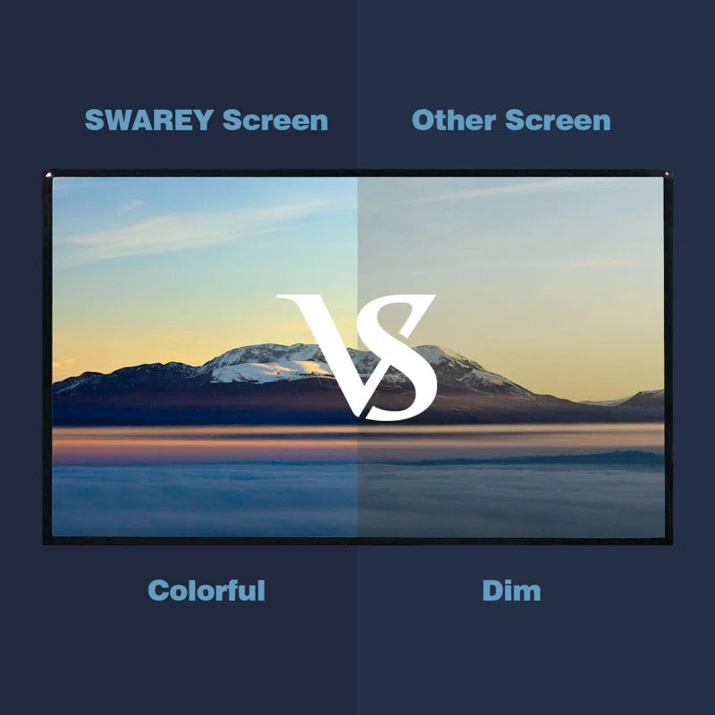Outdoor Portable Projector Screen Projector Screen