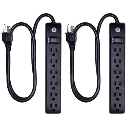 6-Outlet Standard Sur Protector (2-Pack)