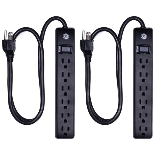 6-Outlet Standard Sur Protector (2-Pack)