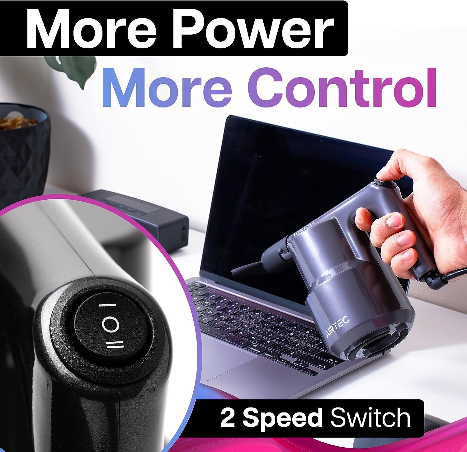 Ultra Electric Air Duster Blower for PC Laptop Console Electronics and Home NEW