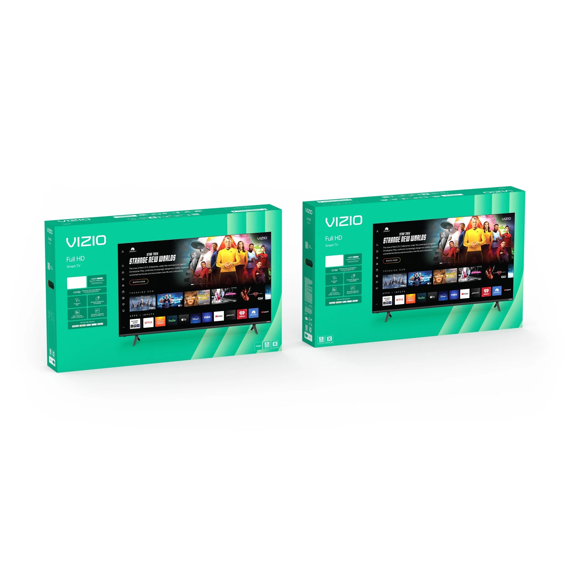 43” Class Full HD 1080P LED Smart TV (VFD43M-0804)