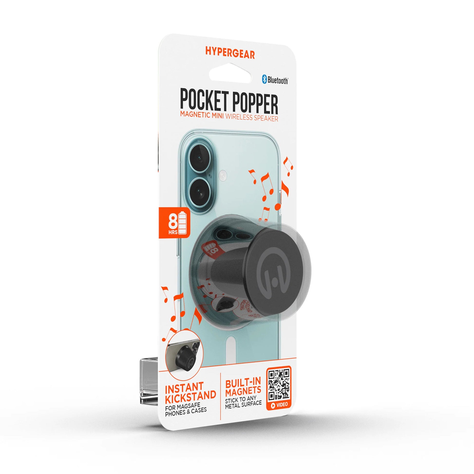 Hypergear Pocket Popper Magnetic Mini Magsafe Wireless Speaker